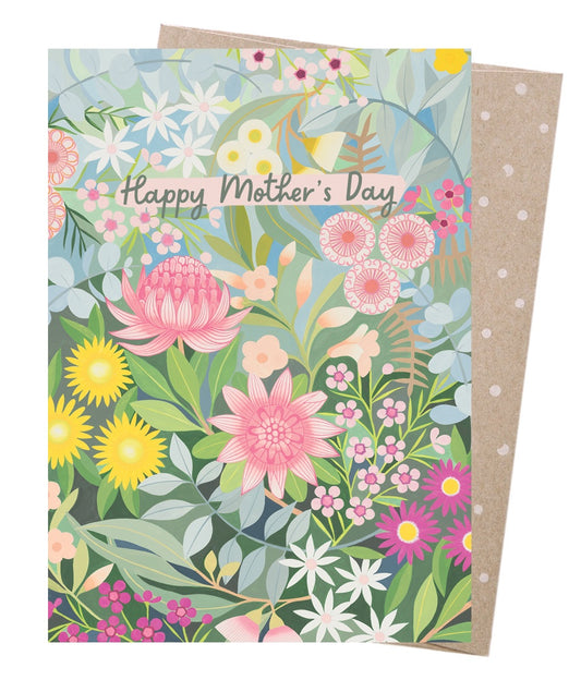 Mother's Day Card - Bush Bouquet