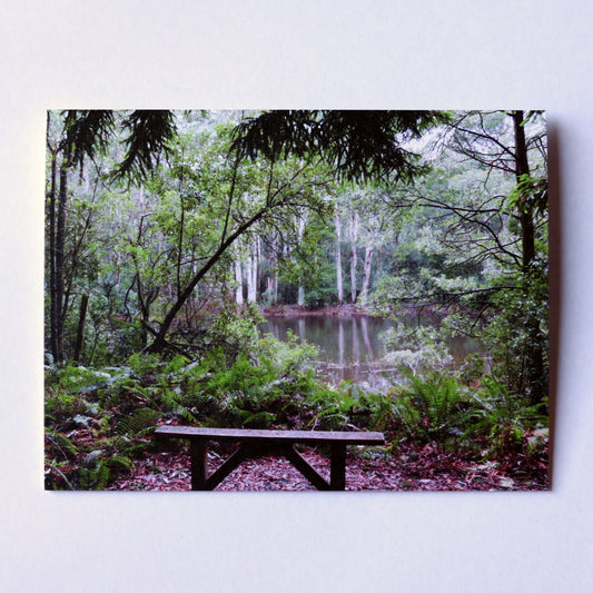 Lakeside Bench Seat Card - Thinking of You