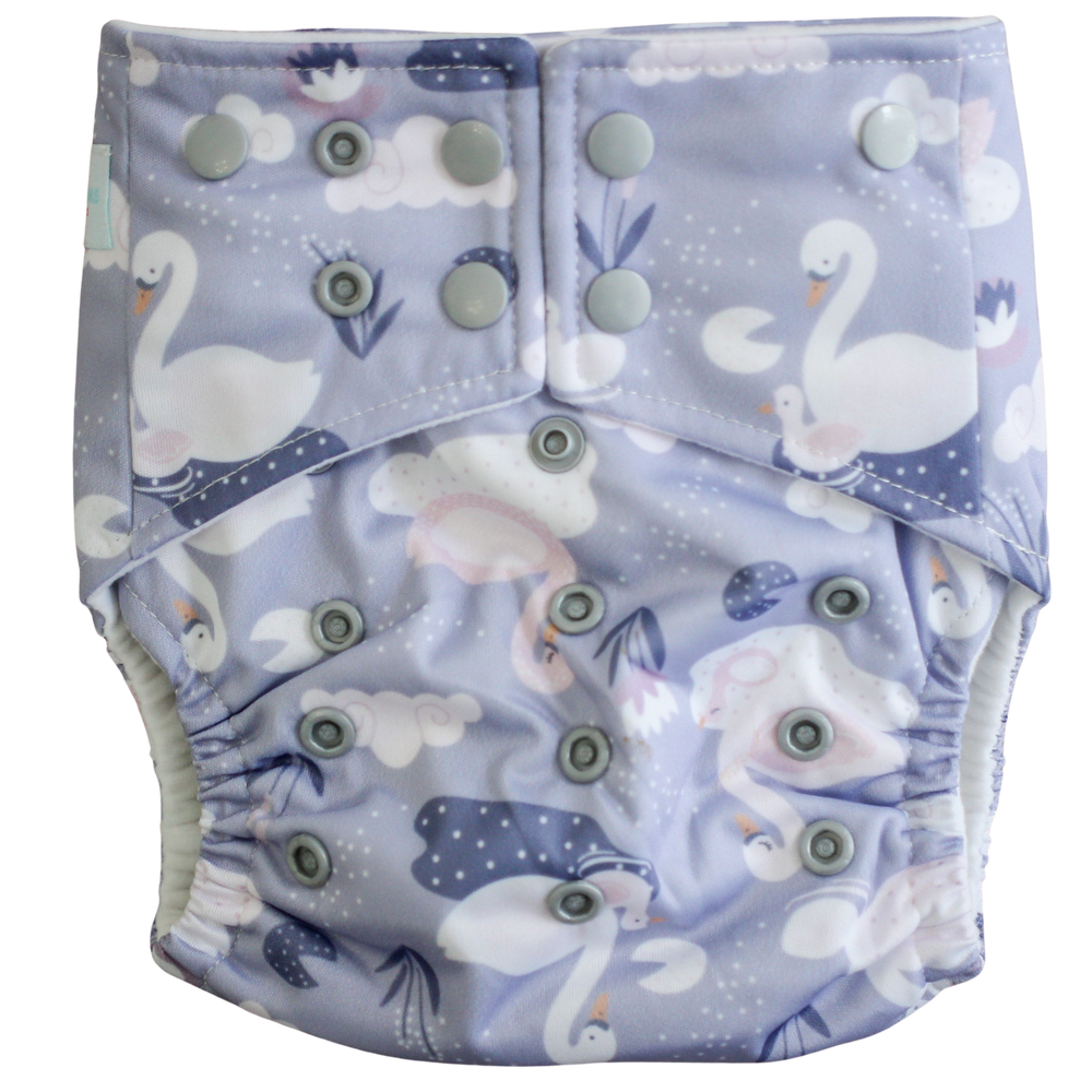 Swan Lake cloth nappy