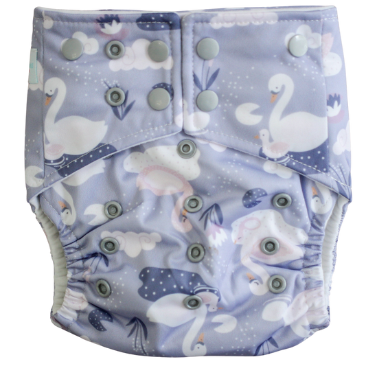 Swan Lake cloth nappy