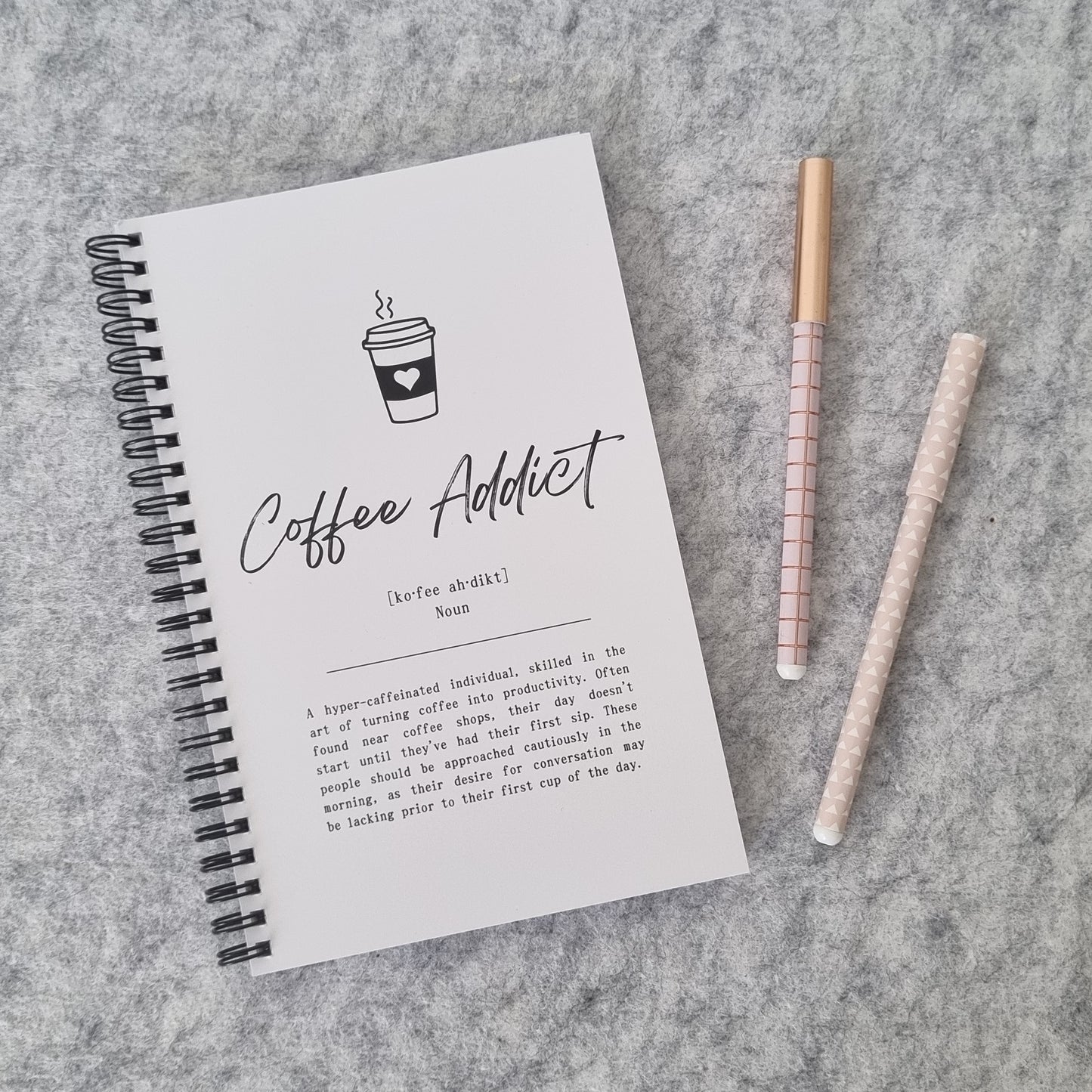 Notebook - Coffee Addict