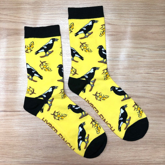 Magpie Socks (Yellow)