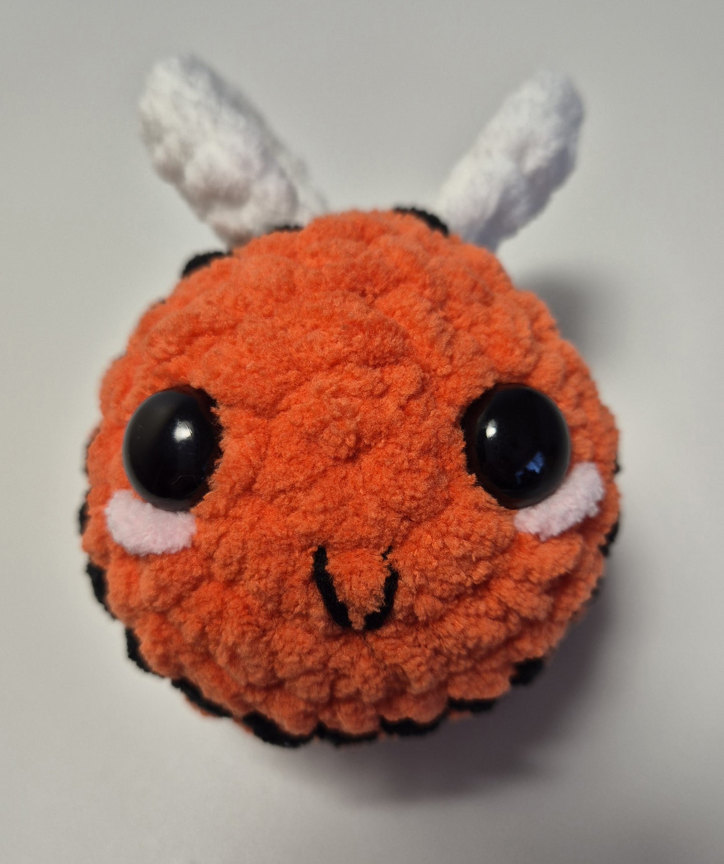 Crochet Orange Bumble Bee