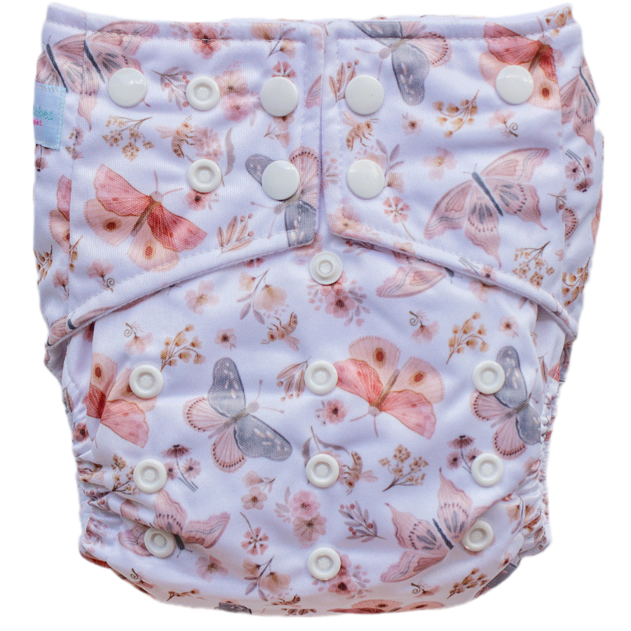 Flutterby cloth nappy