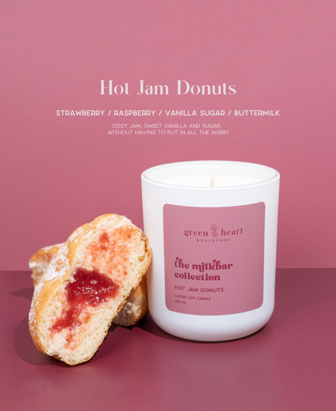 Hot Jam Donut