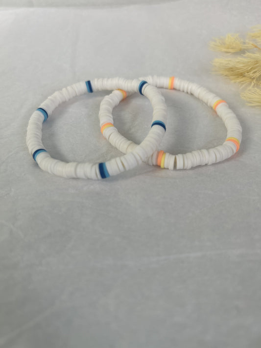 clay bead bracelets