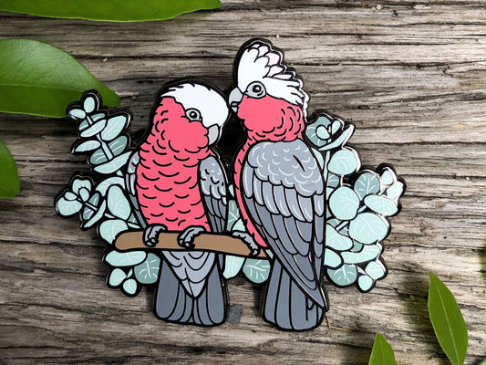 Galah Pair - Enamel Pin