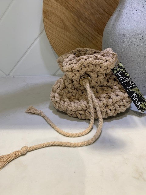 Mini Pouch Bag - Beige - no strap