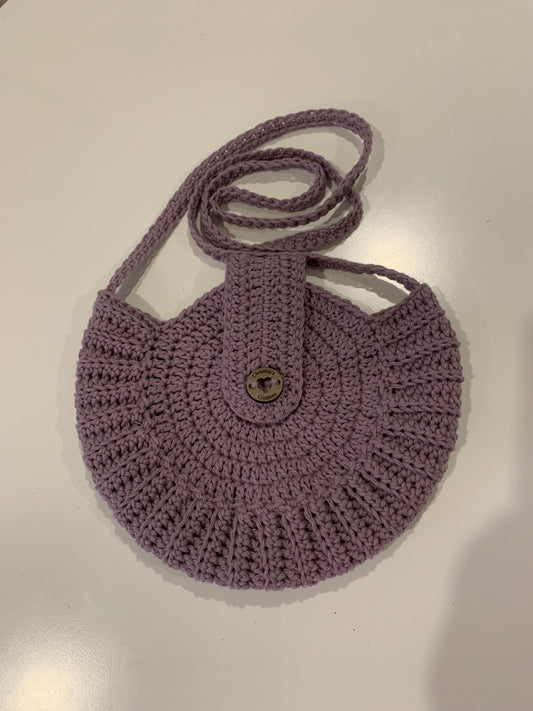 Shell Crossbody Bag Mauve