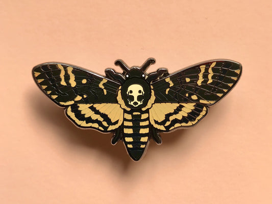 Death's Head Hawkmoth - Enamel Pin