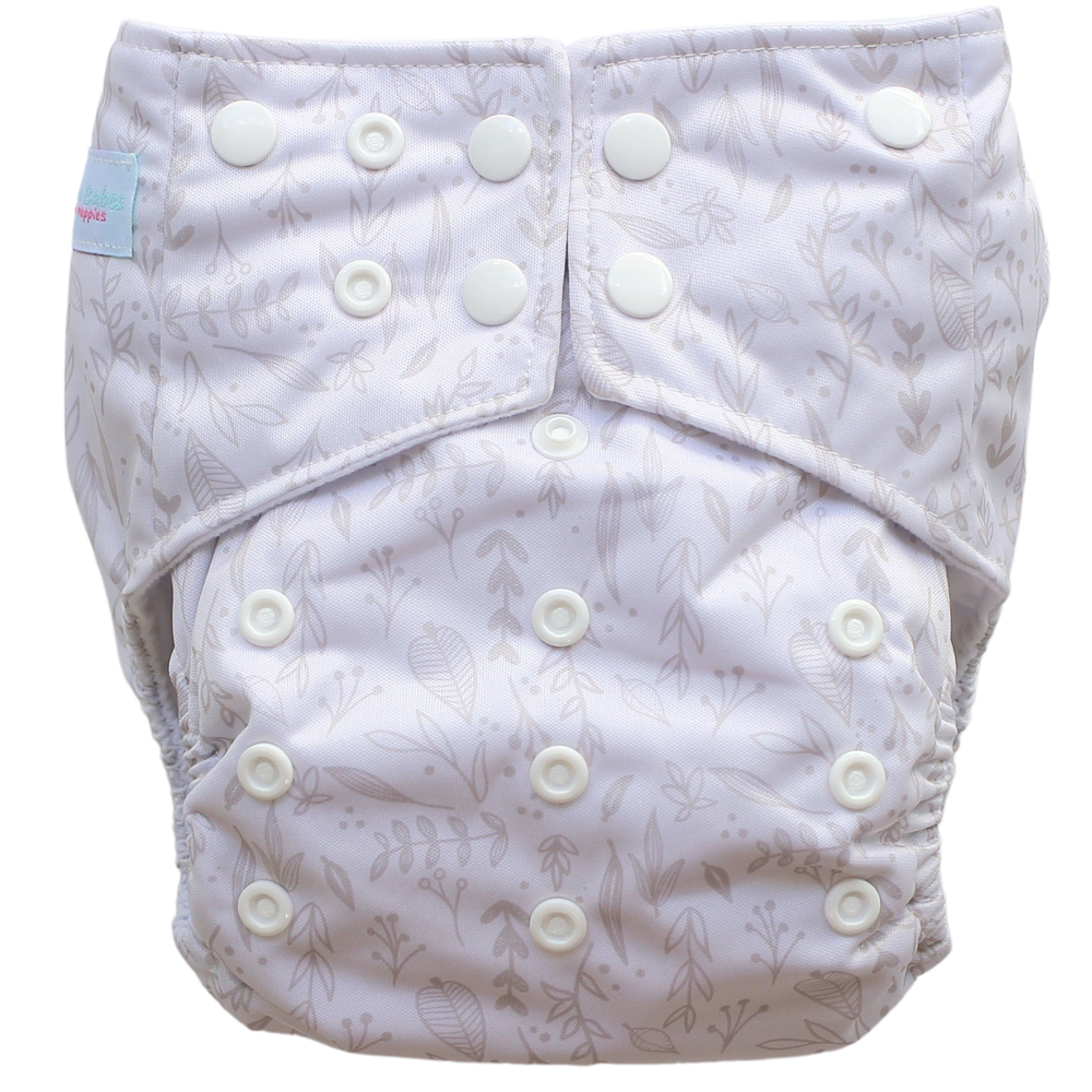 Autumn leaves cloth nappy