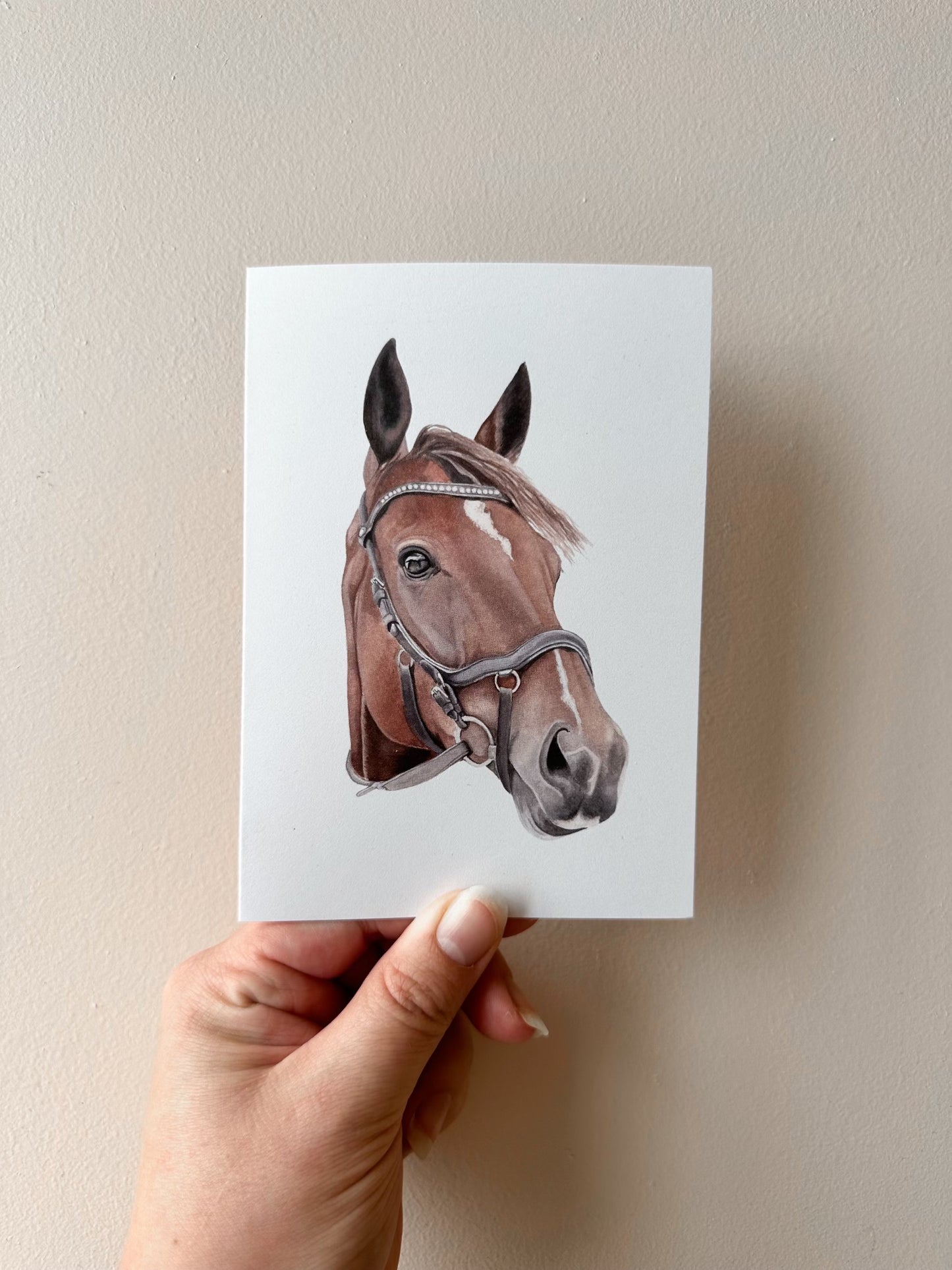 Jerry the Horse Card