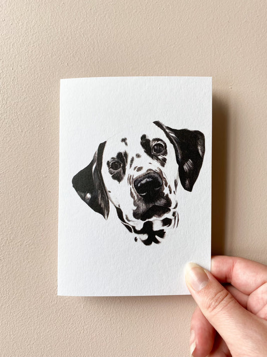 Valkyrie the Dalmatian Card