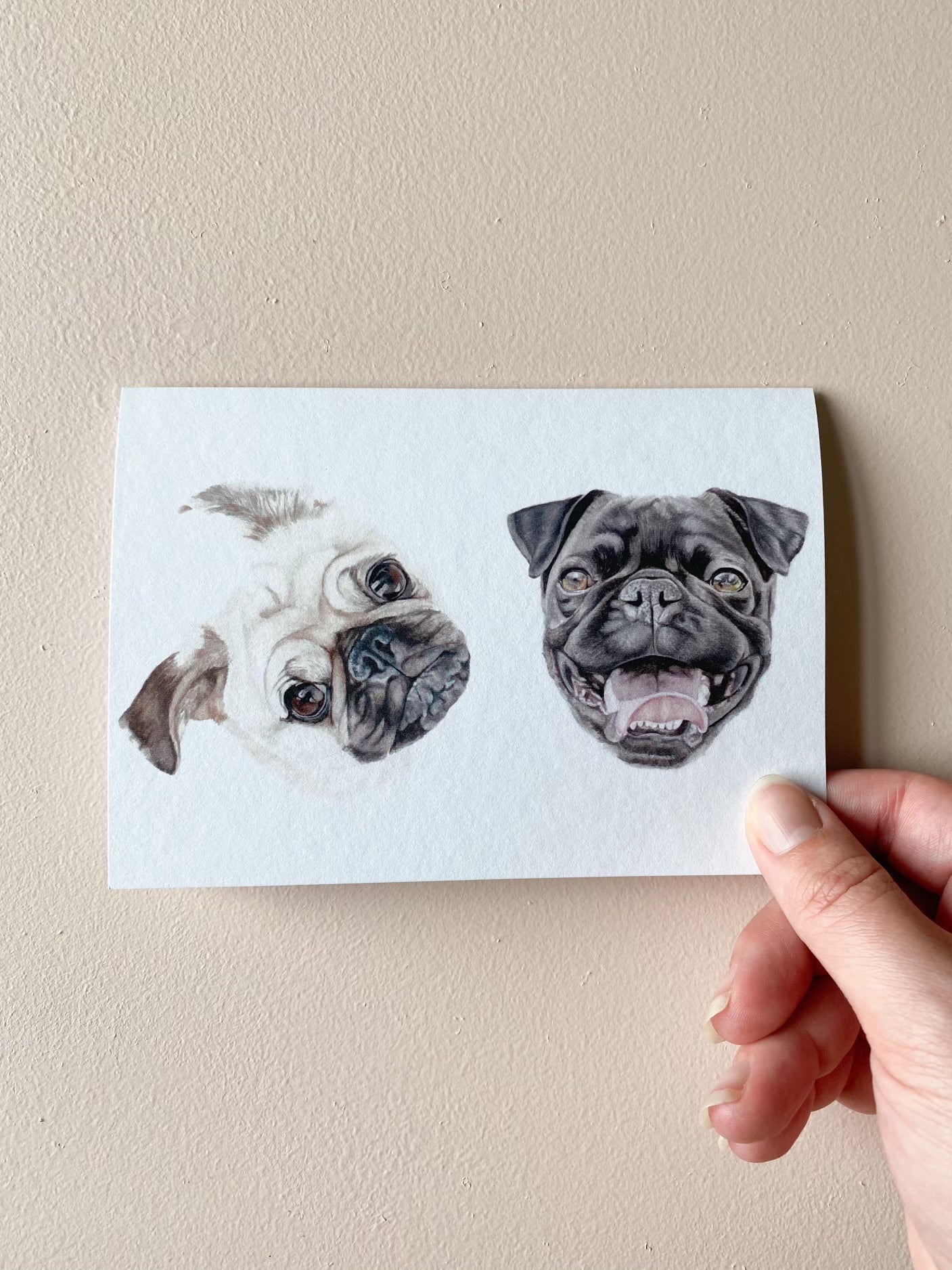 Cheeky Pug Card